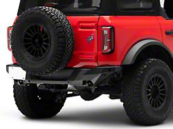 Fab Fours Premium Rear Bumper; Matte Black (21-24 Bronco, Excluding Raptor)