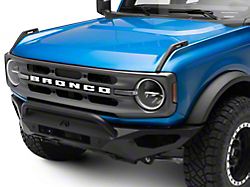 Fab Fours Vengeance Front Bumper with Pre-Runner Guard; Matte Black (21-24 Bronco, Excluding Raptor)