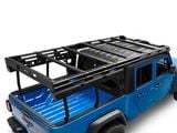 Fab Fours Overland Bed Rack Extension; Matte Black (20-25 Jeep Gladiator JT)