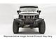 Fab Fours Front Full Width Grumper; Bare Steel (07-18 Jeep Wrangler JK)