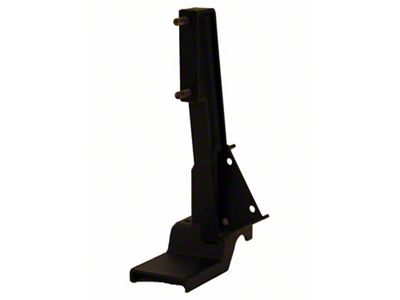 Fab Fours High-Lift Jack Mount; Black (07-18 Jeep Wrangler JK w/ Fab Fours Rear Bumper)