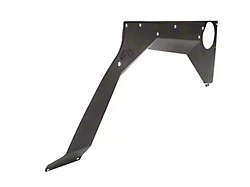 Fab Fours Modular Base Rear Fenders; Matte Black (18-25 Jeep Wrangler JL 4-Door)