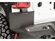 Fab Fours Premium Rear Bumper License Plate Bracket; Bare Steel (18-24 Jeep Wrangler JL)