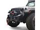 Fab Fours Stubby Front Bumper; Bare Steel (18-24 Jeep Wrangler JL)