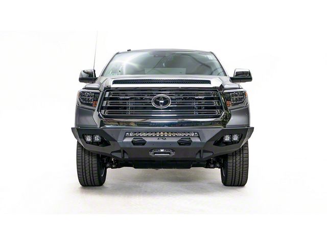 Fab Fours Matrix Front Bumper; Matte Black (16-23 Tacoma)