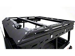 Fab Fours Overland Bed Rack Cross Member; Matte Black (16-23 Tacoma)