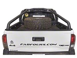 Fab Fours Sport Rack; Bare Steel (16-23 Tacoma)