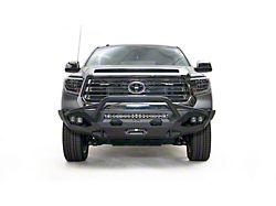 Fab Fours Matrix Front Bumper with Pre-Runner Guard; Matte Black (14-21 Tundra)