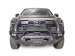 Fab Fours Matrix Winch Front Bumper with Pre-Runner Guard; Matte Black (22-25 Tundra)