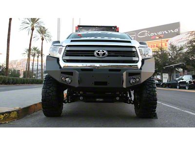 Fab Fours Premium Winch Front Bumper; Matte Black (14-21 Tundra)