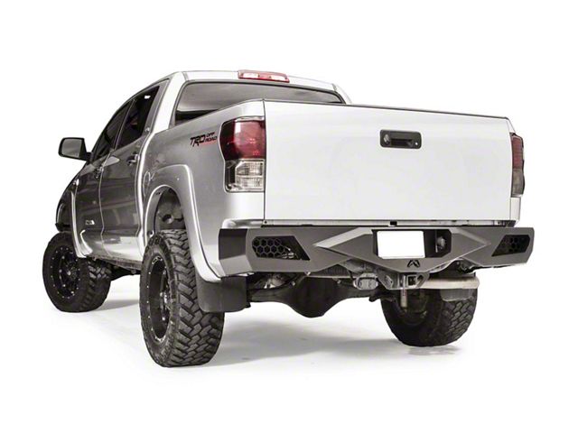 Fab Fours Vengeance Rear Bumper; Bare Steel (07-13 Tundra)