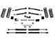 Fabtech 3-Inch Trail Suspension Lift Kit with Shocks (07-18 Jeep Wrangler JK 2-Door)