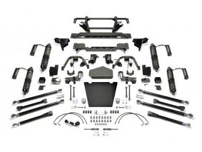 Fabtech 3-Inch Crawler Coil-Over II Suspension Lift Kit with Dirt Logic Reservoir Shocks (07-18 Jeep Wrangler JK)