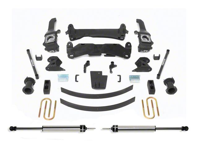 Fabtech 6-Inch Basic Suspension Lift Kit with Dirt Logic Shocks (05-14 6-Lug Tacoma)