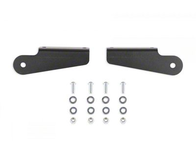 Fabtech Antenna Bracket for Adjustable Cowl Light Mounts (20-24 Jeep Gladiator JT, Excluding Mojave)