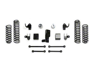 Fabtech 3-Inch Sport Suspension Lift Kit with Shock Extensions (21-24 Jeep Wrangler JL 4xe)