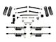 Fabtech 3-Inch Trail Suspension Lift Kit with Dirt Logic 2.25 Reservoir Shocks (18-24 Jeep Wrangler JL 4-Door, Excluding 4xe & Rubicon 392)