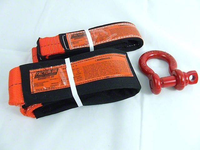 Factor 55 Shorty Strap II; 3-Foot x 2-Inch