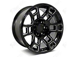 Factory Style Wheels 2021 4TR Pro Style Gloss Black Milled 6-Lug Wheel; 22x9; 0mm Offset (10-24 4Runner)