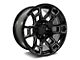 Factory Style Wheels 2021 Flow Forged 4TR Pro Style Gloss Black Milled 6-Lug Wheel; 17x8.5; 0mm Offset (2024 Tacoma)