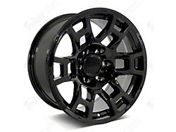 Factory Style Wheels 2021 4TR Pro Style Gloss Black 6-Lug Wheel; 22x9; -10mm Offset (05-15 Tacoma)