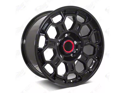 Factory Style Wheels Honeycomb Pro Style Gloss Black 6-Lug Wheel; 20x9; 12mm Offset (05-15 Tacoma)