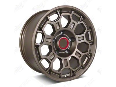 Factory Style Wheels Honeycomb Pro Style Matte Bronze 6-Lug Wheel; 17x8.5; 0mm Offset (05-15 Tacoma)