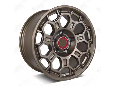 Factory Style Wheels Honeycomb Pro Style Matte Bronze 6-Lug Wheel; 18x9; 12mm Offset (05-15 Tacoma)