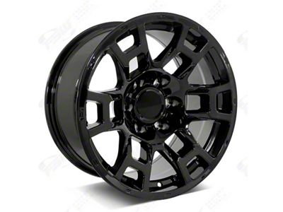 Factory Style Wheels 2021 4TR Pro Style Gloss Black 6-Lug Wheel; 22x9; 0mm Offset (10-24 4Runner)