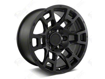 Factory Style Wheels 2021 4TR Pro Style Satin Black 6-Lug Wheel; 22x9; 0mm Offset (10-24 4Runner)