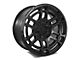 Factory Style Wheels 2022 Tac Pro Style Satin Black 6-Lug Wheel; 17x8.5; 0mm Offset (10-24 4Runner)