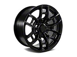 Factory Style Wheels Flow Forged Pro Style 2020 Satin Black 6-Lug Wheel; 17x8; 0mm Offset (10-24 4Runner)