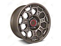 Factory Style Wheels Honeycomb Pro Style Matte Bronze 6-Lug Wheel; 17x8.5; 0mm Offset (10-24 4Runner)