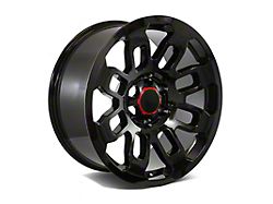 Factory Style Wheels Pro Style Gloss Black 6-Lug Wheel; 20x9; 0mm Offset (10-24 4Runner)