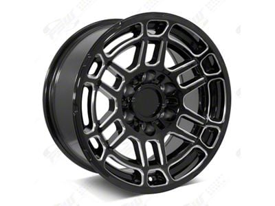Factory Style Wheels 2022 Tac Pro Style Gloss Black Milled 6-Lug Wheel; 20x9; 0mm Offset (2024 Tacoma)