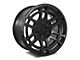 Factory Style Wheels 2022 Tac Pro Style Satin Black 6-Lug Wheel; 17x8.5; -10mm Offset (2024 Tacoma)