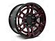 Factory Style Wheels 2022 Tac Pro Style Gloss Black Red Milled 6-Lug Wheel; 20x9; -12mm Offset (22-24 Tundra)