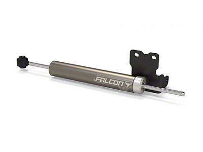 Falcon Shocks Nexus EF 1.1 Steering Stabilizer; Stock Tie Rod (20-25 Jeep Gladiator JT)