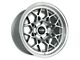 Falcon Wheels TX3 EVO Series Full Silver with Machined Face and Lip 6-Lug Wheel; 17x9; 0mm Offset (03-09 4Runner)