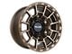 Falcon Wheels T4 Spyder Series Full Matte Bronze 6-Lug Wheel; 17x9; -12mm Offset (05-15 Tacoma)