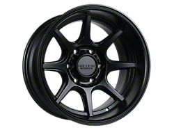 Falcon Wheels T8 Seeker Series Full Matte Black 6-Lug Wheel; 17x9; -12mm Offset (05-15 Tacoma)