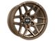 Falcon Wheels T9 Atlas Series Full Matte Bronze 6-Lug Wheel; 17x9; -15mm Offset (05-15 Tacoma)