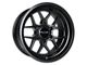 Falcon Wheels TX1 Apollo Series Full Matte Black 6-Lug Wheel; 17x9; -25mm Offset (05-15 Tacoma)