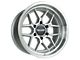 Falcon Wheels TX1 Apollo Series Full Silver with Machined Face 6-Lug Wheel; 17x9; -38mm Offset (05-15 Tacoma)