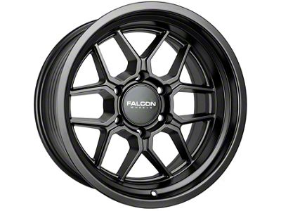 Falcon Wheels TX1 Apollo Series Matte Gunmetal 6-Lug Wheel; 17x9; -12mm Offset (05-15 Tacoma)