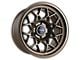 Falcon Wheels TX3 EVO Series Full Matte Bronze 6-Lug Wheel; 17x9; 0mm Offset (05-15 Tacoma)