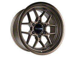 Falcon Wheels TX1 Apollo Series Full Matte Bronze 6-Lug Wheel; 17x9; -12mm Offset (10-24 4Runner)