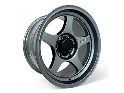 Falcon Wheels T2 Series Gloss Gunmetal 6-Lug Wheel; 17x9; -12mm Offset (16-23 Tacoma)