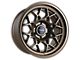 Falcon Wheels TX3 EVO Series Full Matte Bronze 6-Lug Wheel; 17x9; 0mm Offset (16-23 Tacoma)