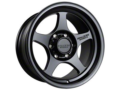 Falcon Wheels T2 Series Full Matte Black 6-Lug Wheel; 17x9; -12mm Offset (2024 Tacoma)